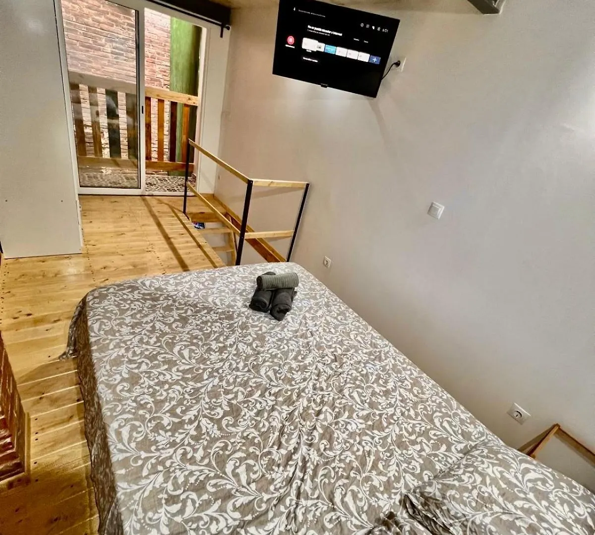 Апартаменты B4 Estudio Nuevo! Cocina Y Bano Privado! A 1 Calle Del Metro Барселона